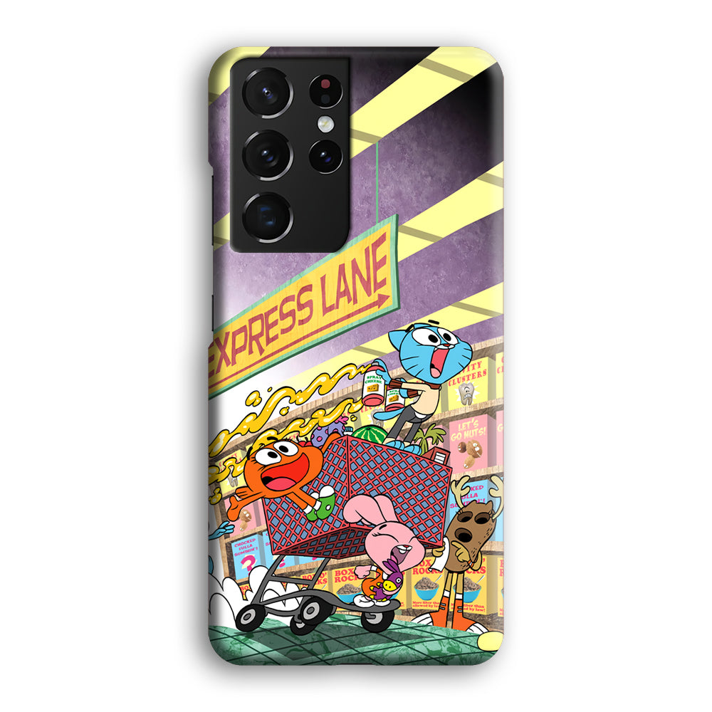 Gumball on Express Lane Samsung Galaxy S21 Ultra Case