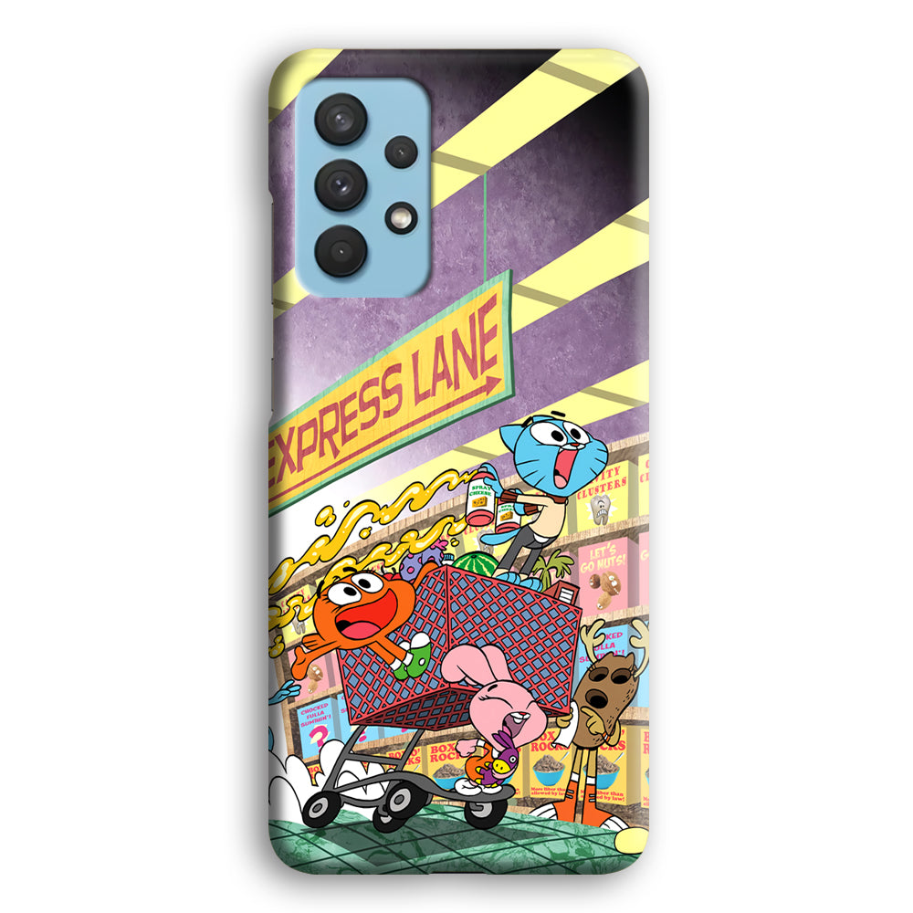 Gumball on Express Lane Samsung Galaxy A32 Case