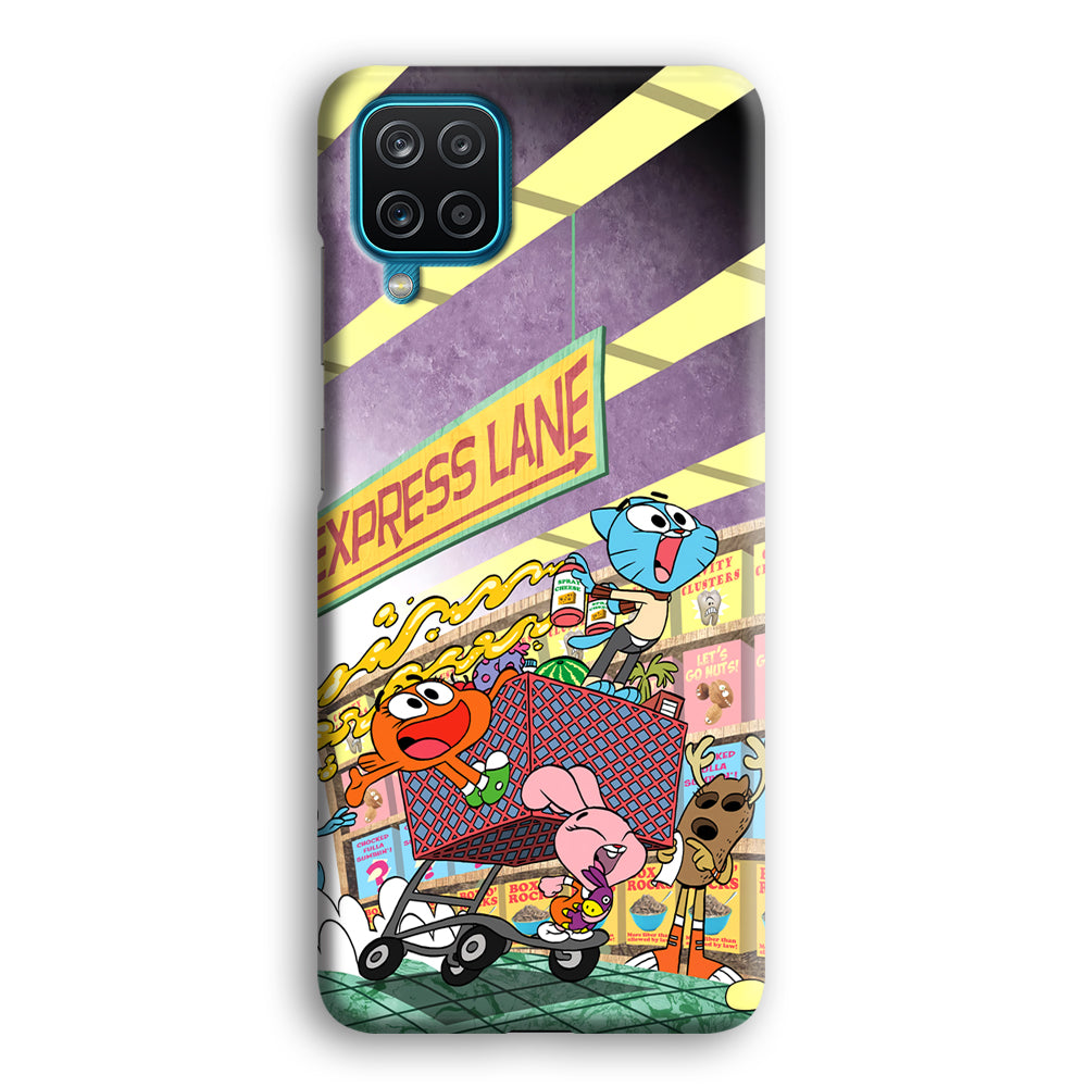 Gumball on Express Lane Samsung Galaxy A12 Case