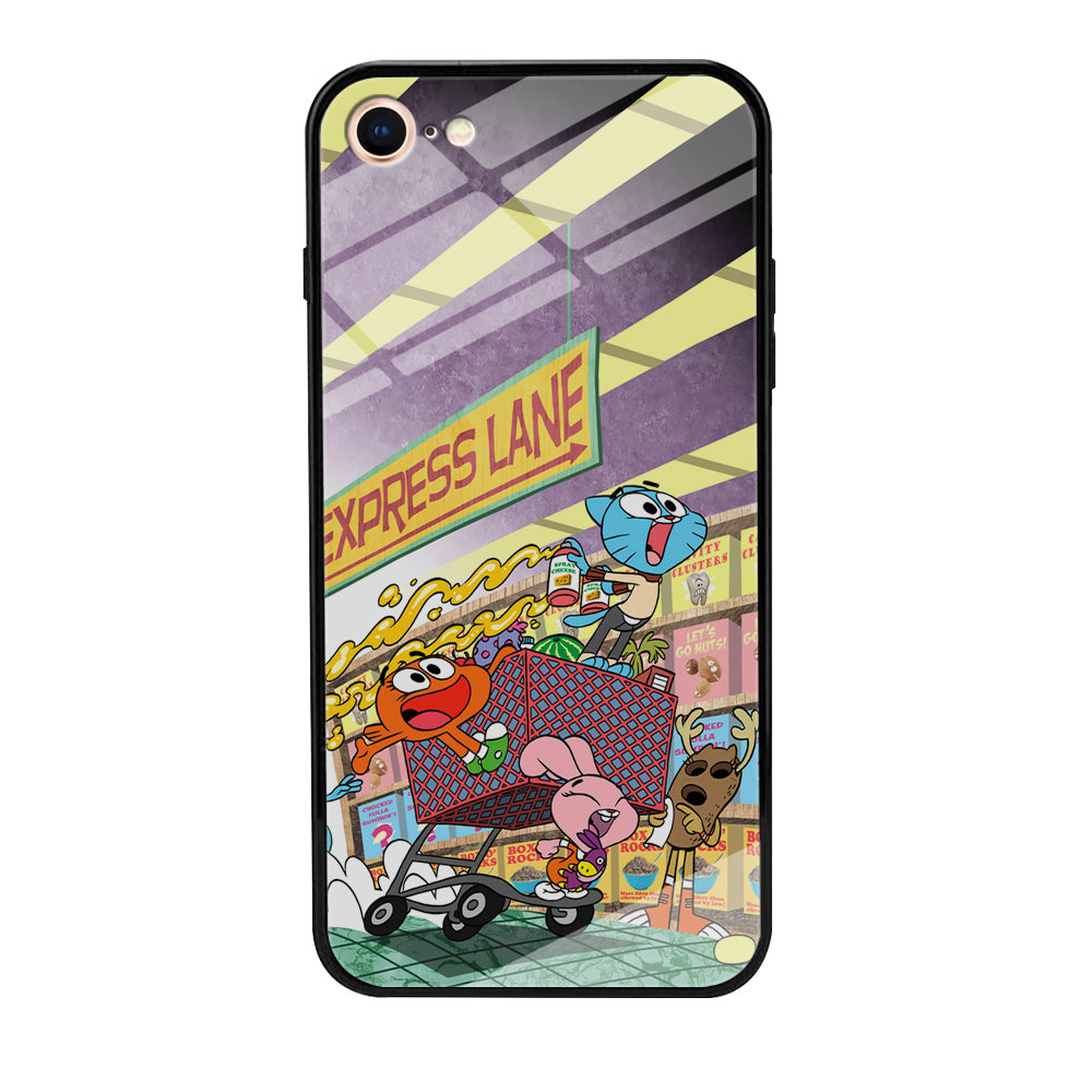 Gumball on Express Lane iPhone 8 Case