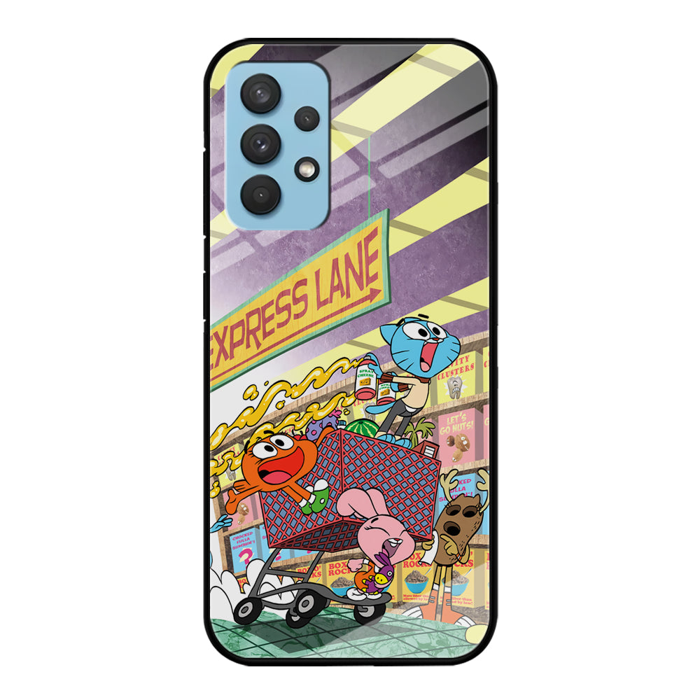 Gumball on Express Lane Samsung Galaxy A32 Case