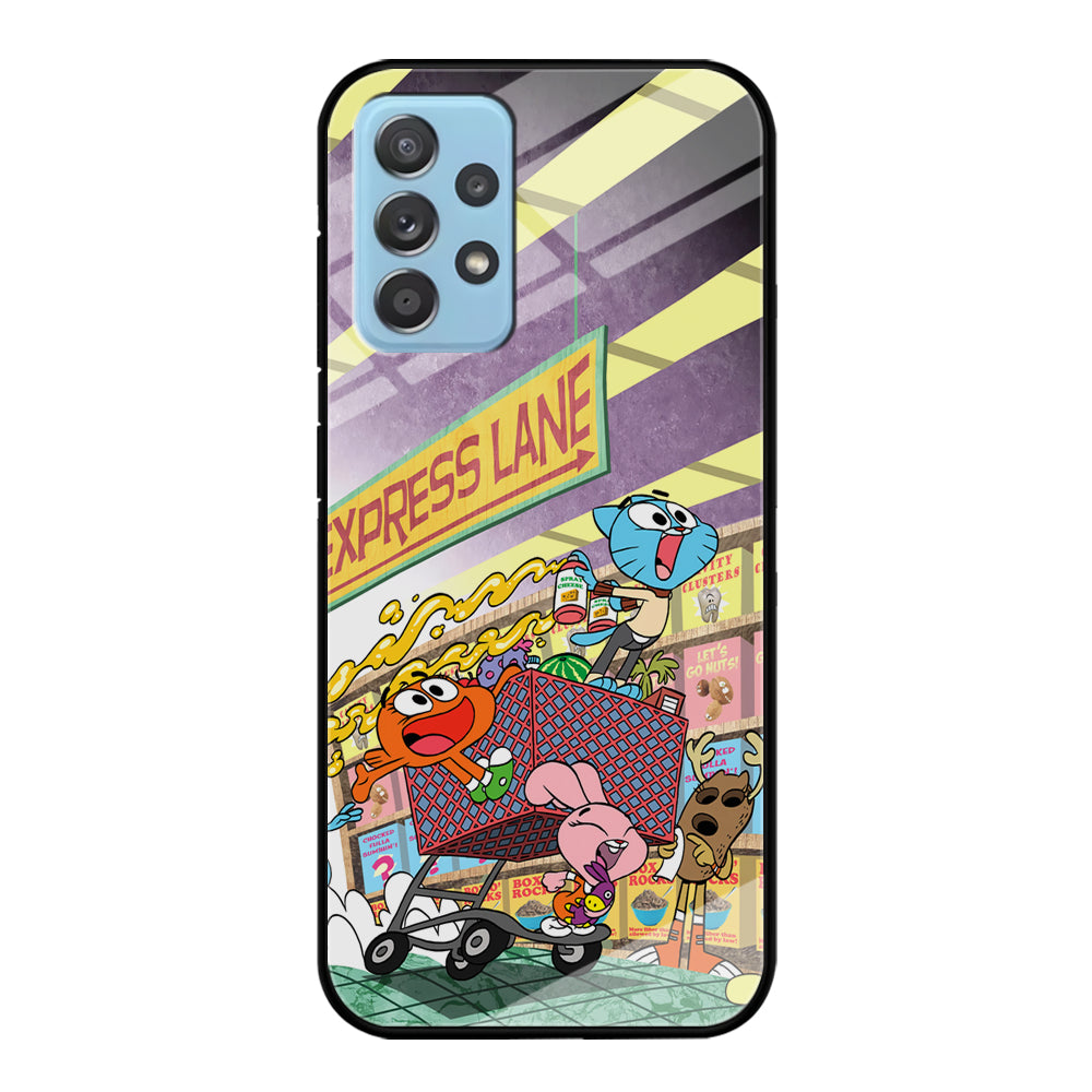 Gumball on Express Lane Samsung Galaxy A52 Case