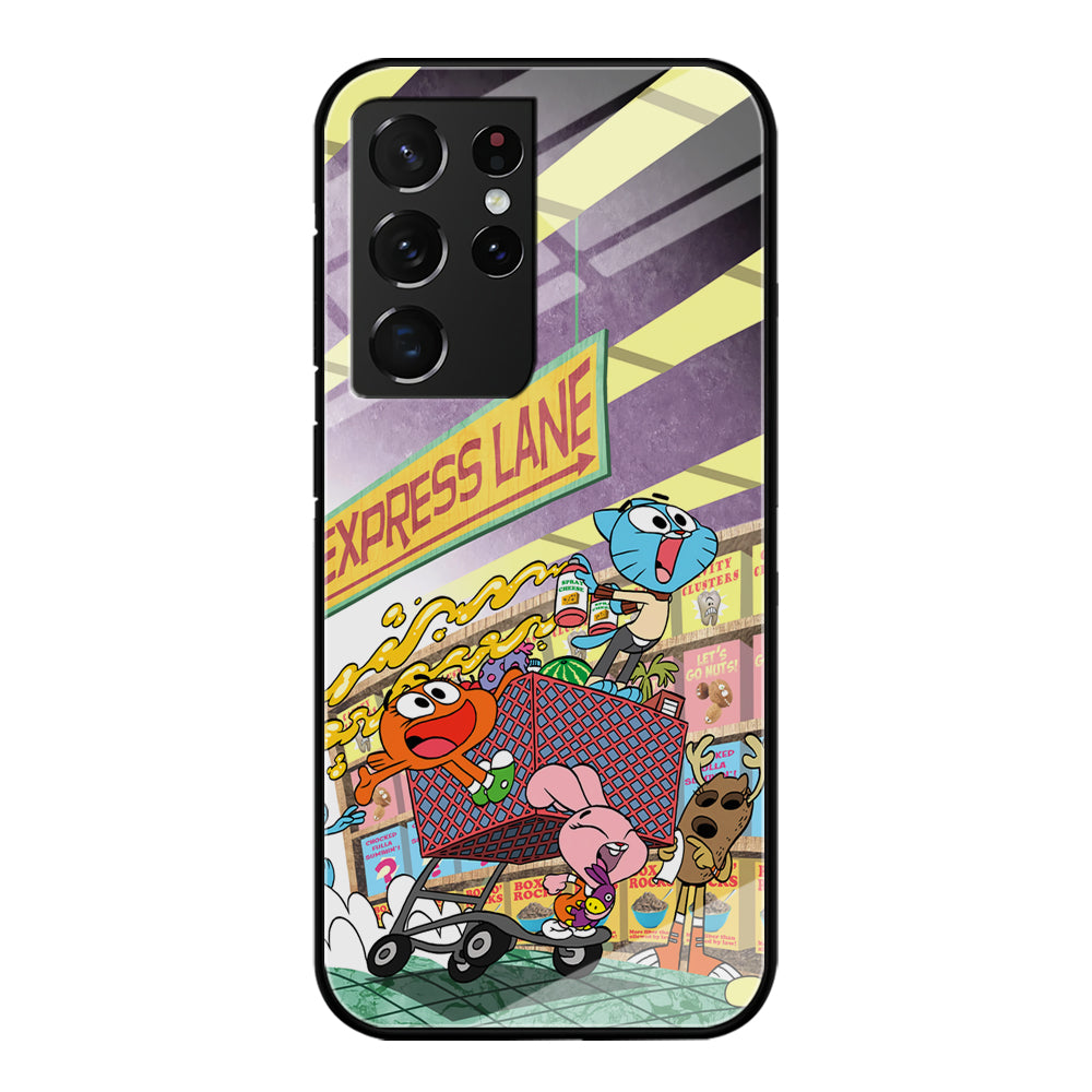 Gumball on Express Lane Samsung Galaxy S21 Ultra Case