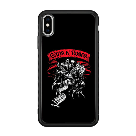 Guns N Roses Red Shawl iPhone XS MAX Case