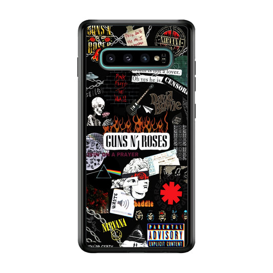 Guns N Roses and Friends Signature Samsung Galaxy S10 Case