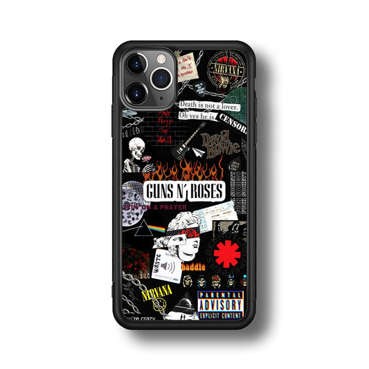 Guns N Roses and Friends Signature iPhone 11 Pro Max Case