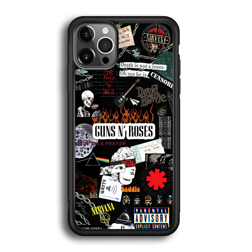 Guns N Roses and Friends Signature iPhone 12 Pro Max Case