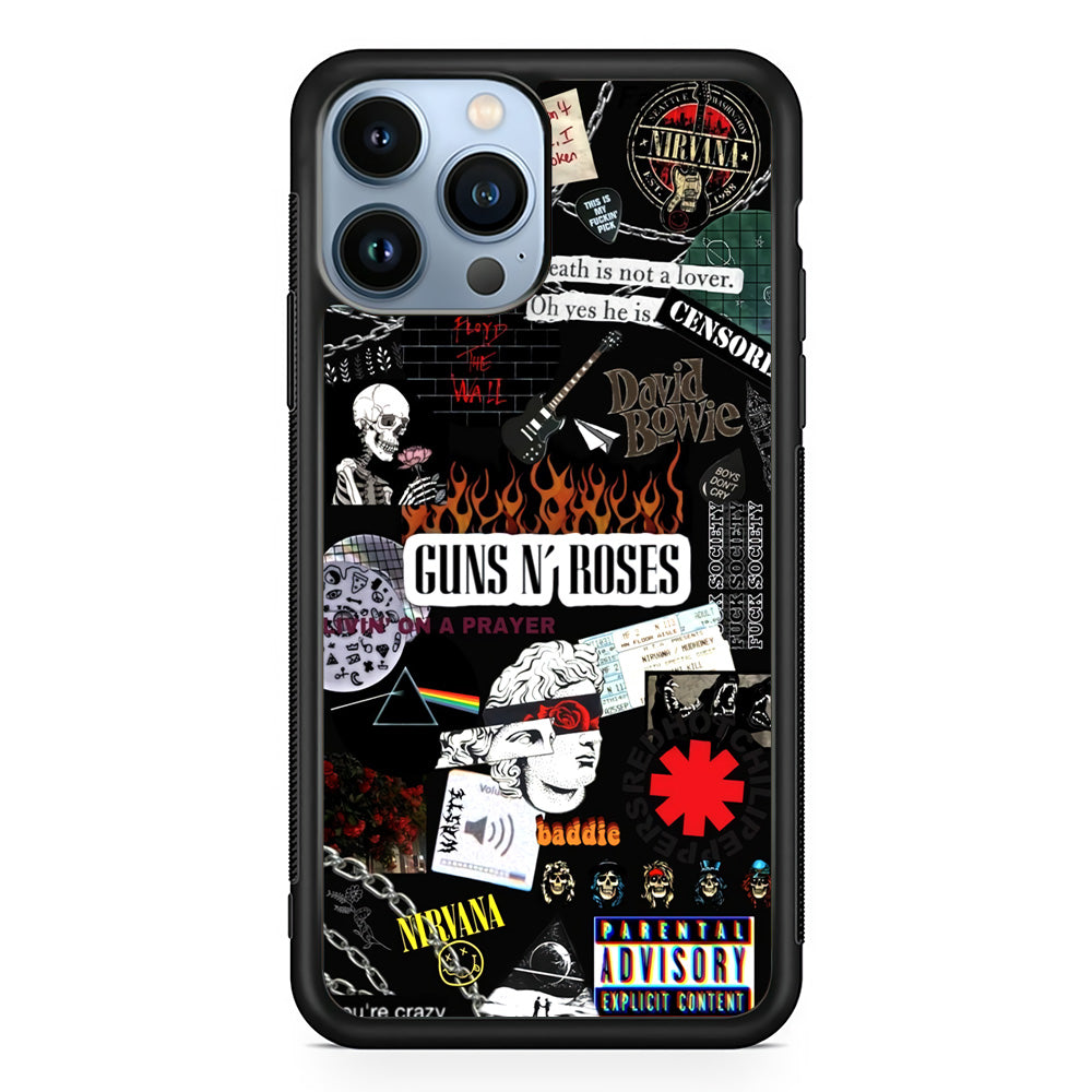 Guns N Roses and Friends Signature iPhone 13 Pro Max Case