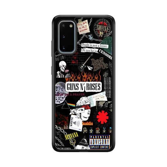 Guns N Roses and Friends Signature Samsung Galaxy S20 Case