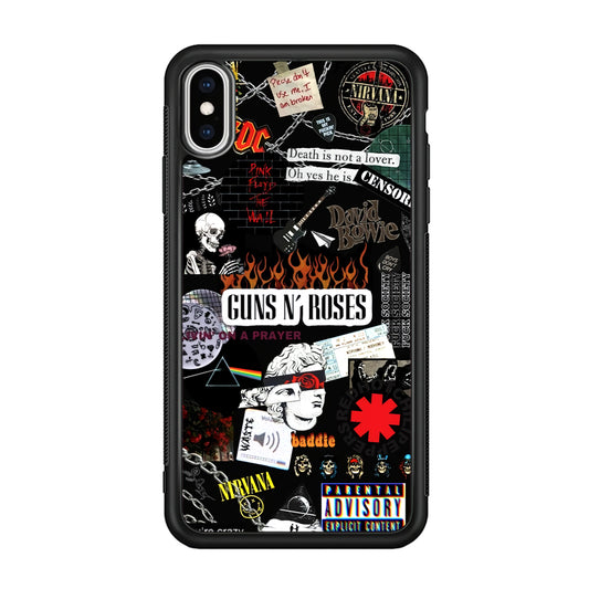 Guns N Roses and Friends Signature iPhone XS MAX Case