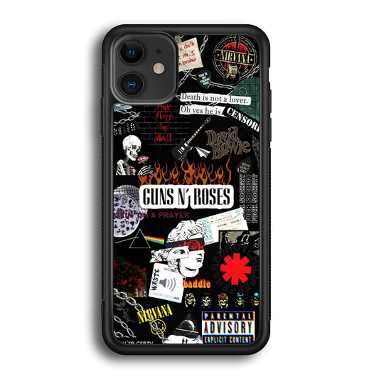 Guns N Roses and Friends Signature iPhone 12 Case