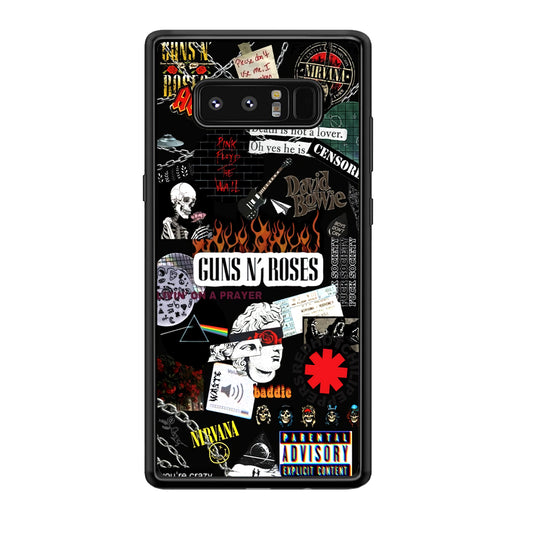 Guns N Roses and Friends Signature Samsung Galaxy Note 8 Case