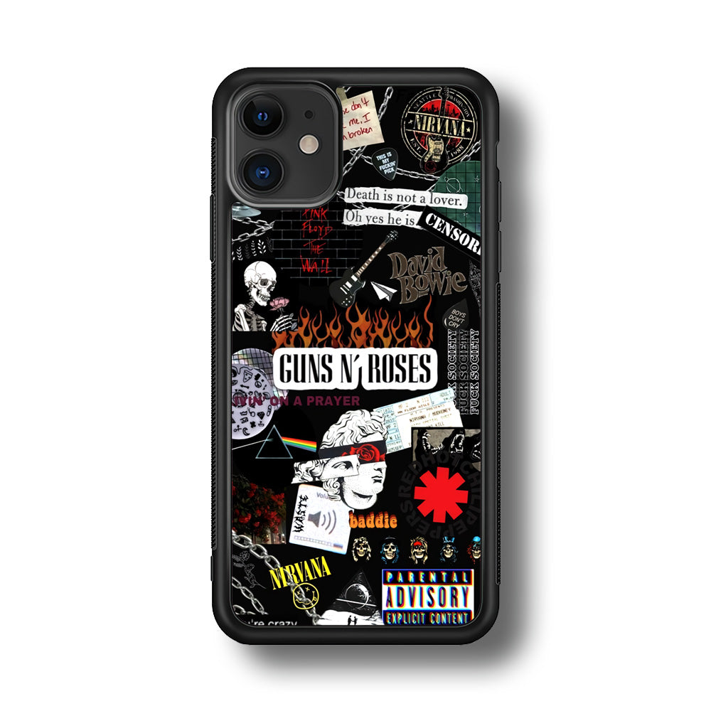 Guns N Roses and Friends Signature iPhone 11 Case