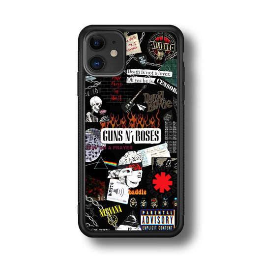 Guns N Roses and Friends Signature iPhone 11 Case