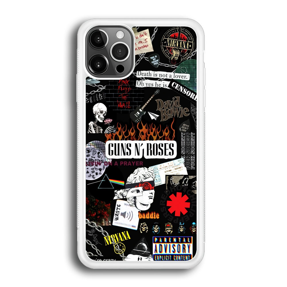 Guns N Roses and Friends Signature iPhone 12 Pro Max Case