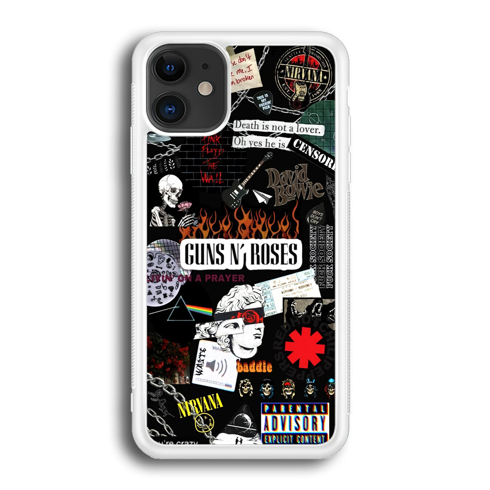 Guns N Roses and Friends Signature iPhone 12 Case