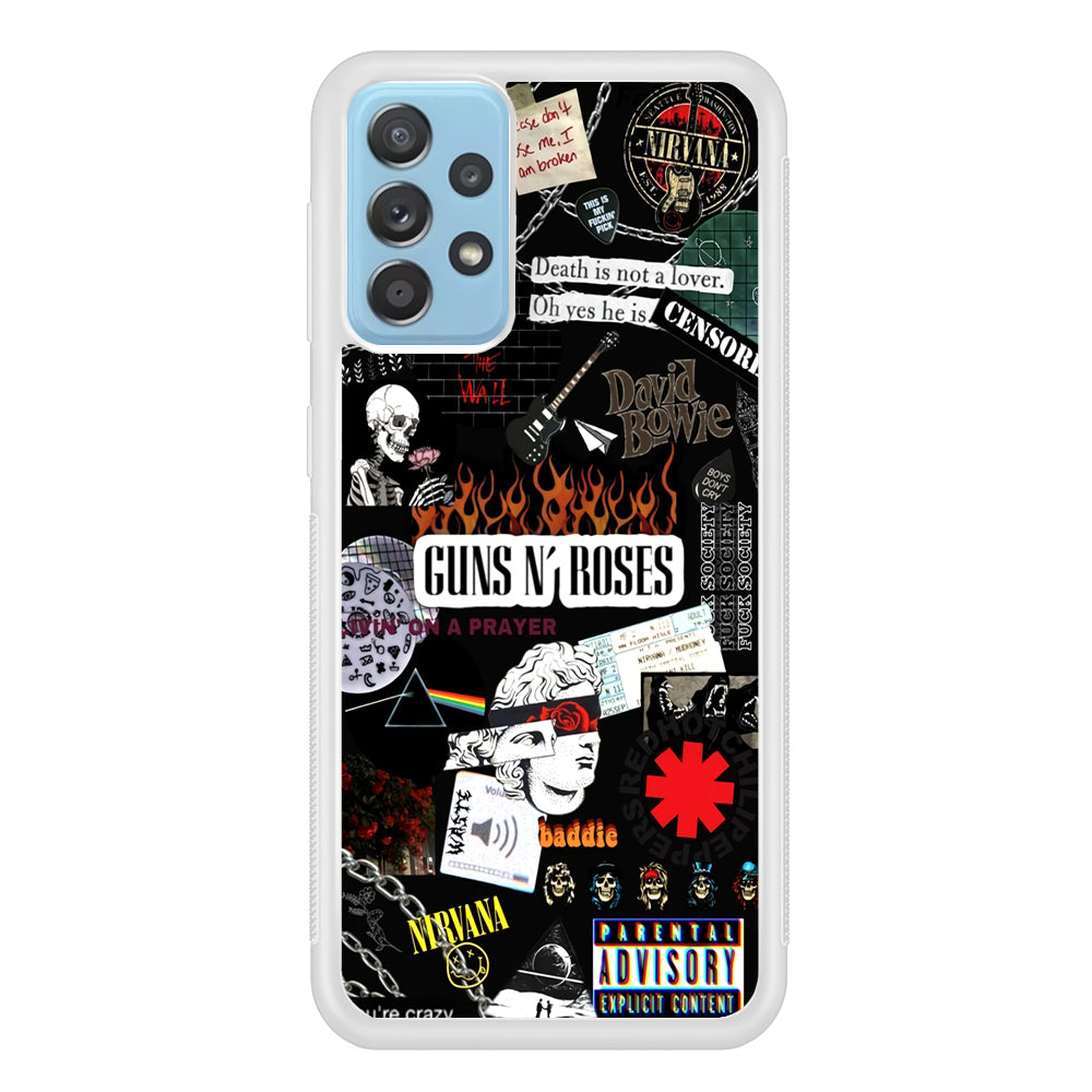 Guns N Roses and Friends Signature Samsung Galaxy A52 Case