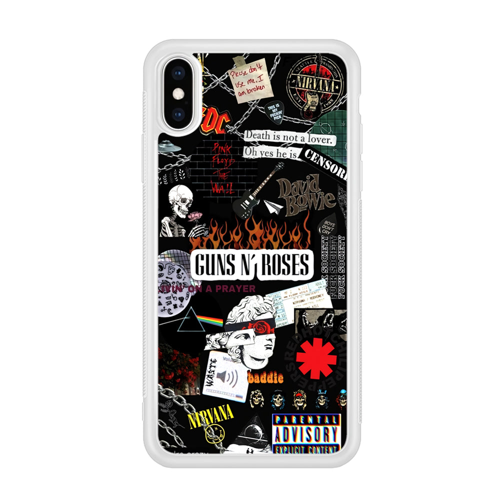 Guns N Roses and Friends Signature iPhone XS MAX Case