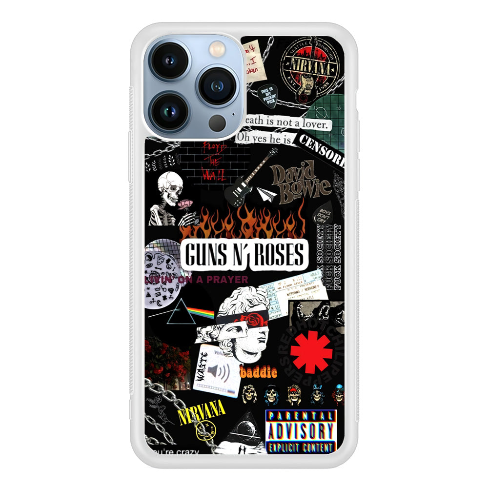 Guns N Roses and Friends Signature iPhone 13 Pro Max Case