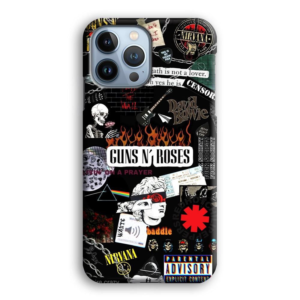 Guns N Roses and Friends Signature iPhone 13 Pro Max Case