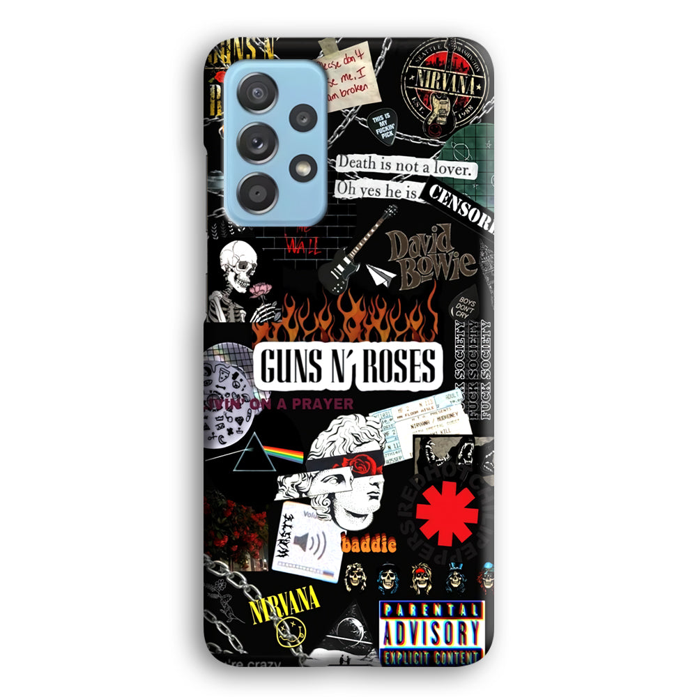 Guns N Roses and Friends Signature Samsung Galaxy A52 Case