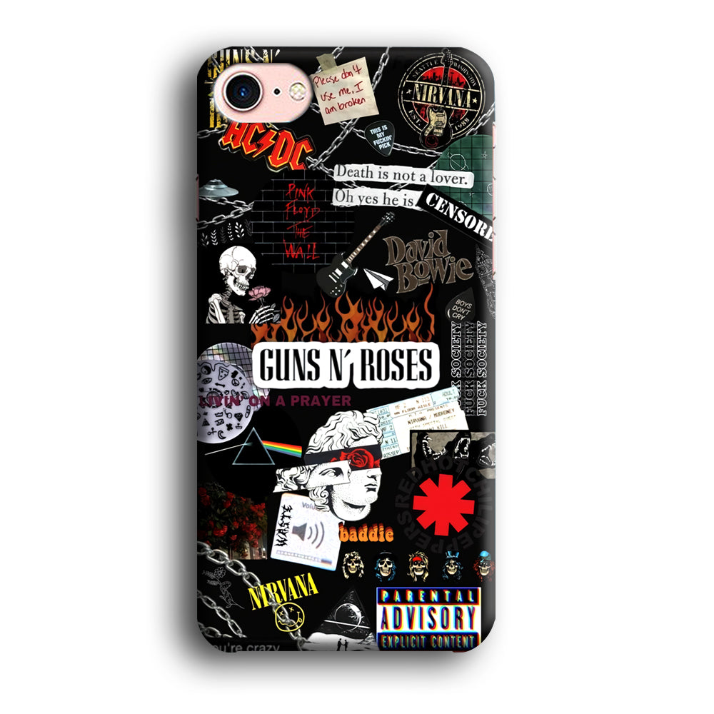 Guns N Roses and Friends Signature iPhone 8 Case