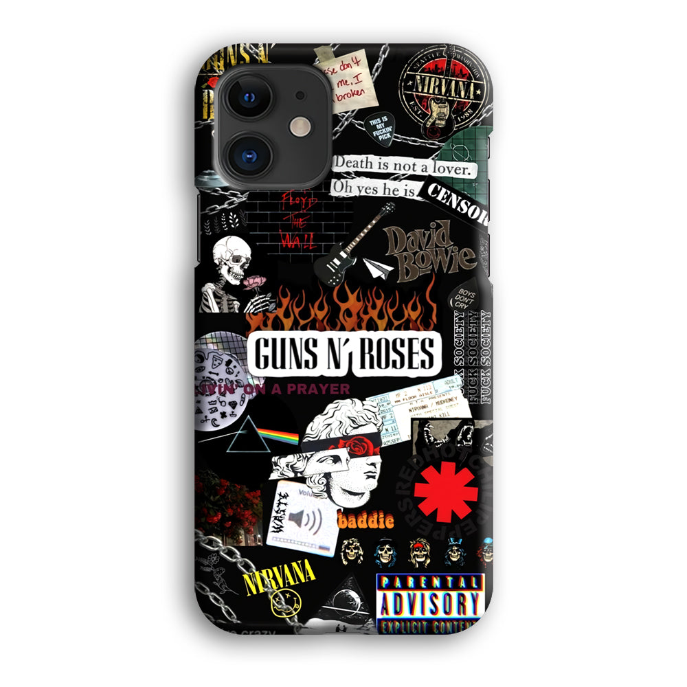 Guns N Roses and Friends Signature iPhone 12 Case