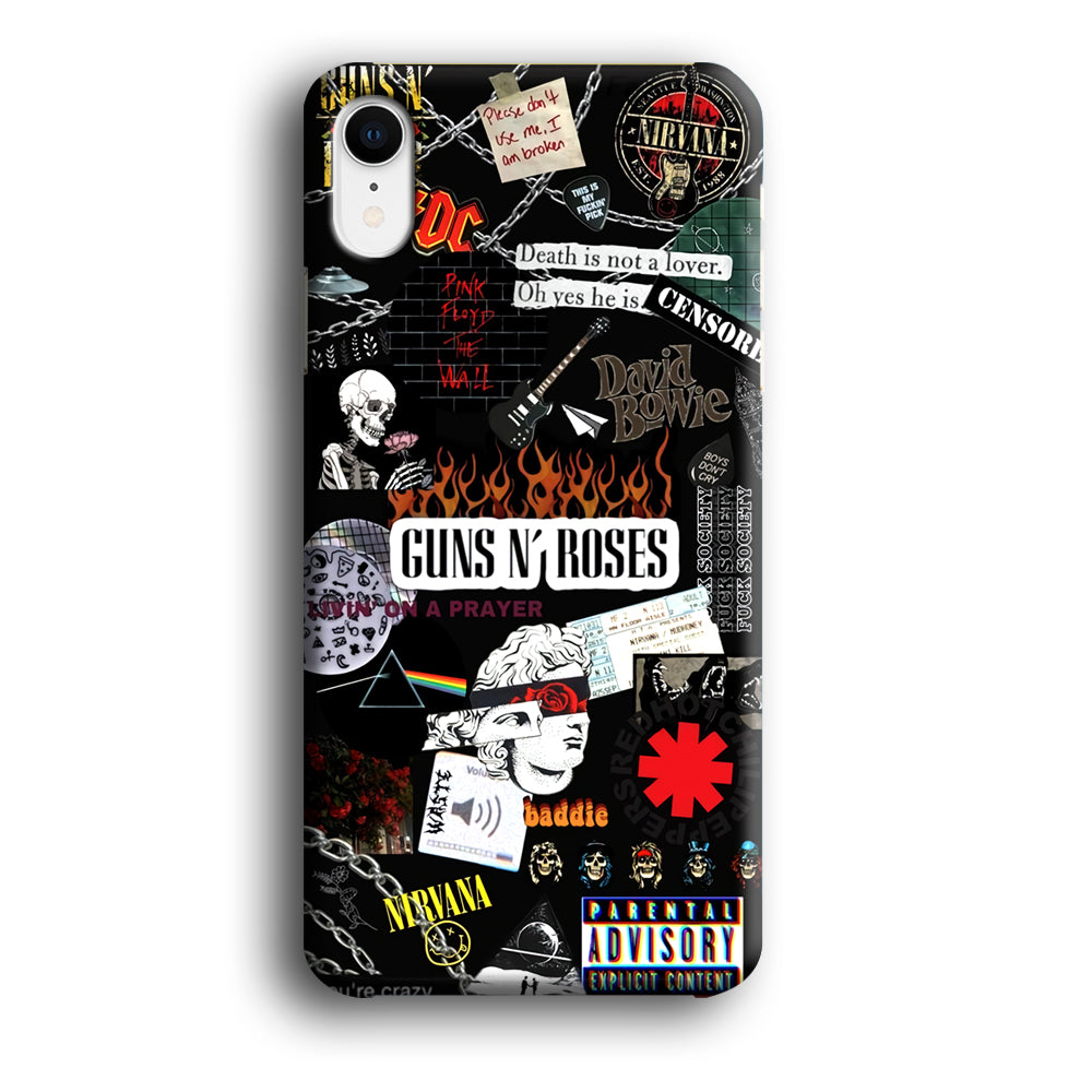 Guns N Roses and Friends Signature iPhone XR Case