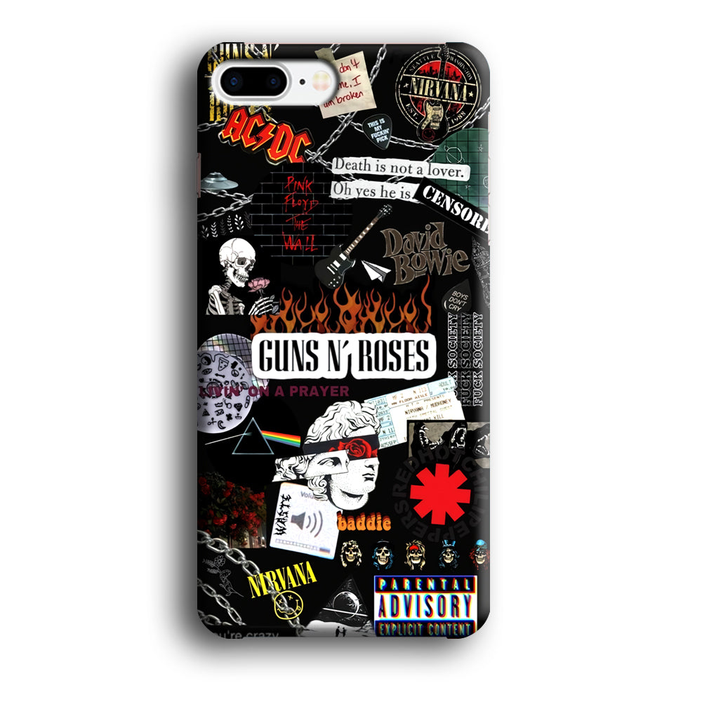 Guns N Roses and Friends Signature iPhone 8 Plus Case