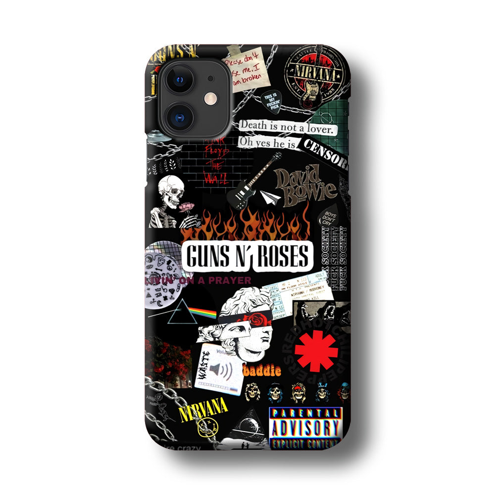 Guns N Roses and Friends Signature iPhone 11 Case