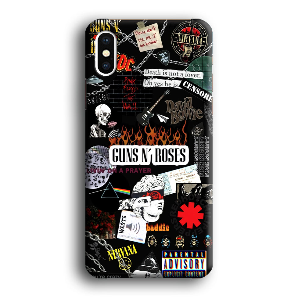 Guns N Roses and Friends Signature iPhone XS MAX Case