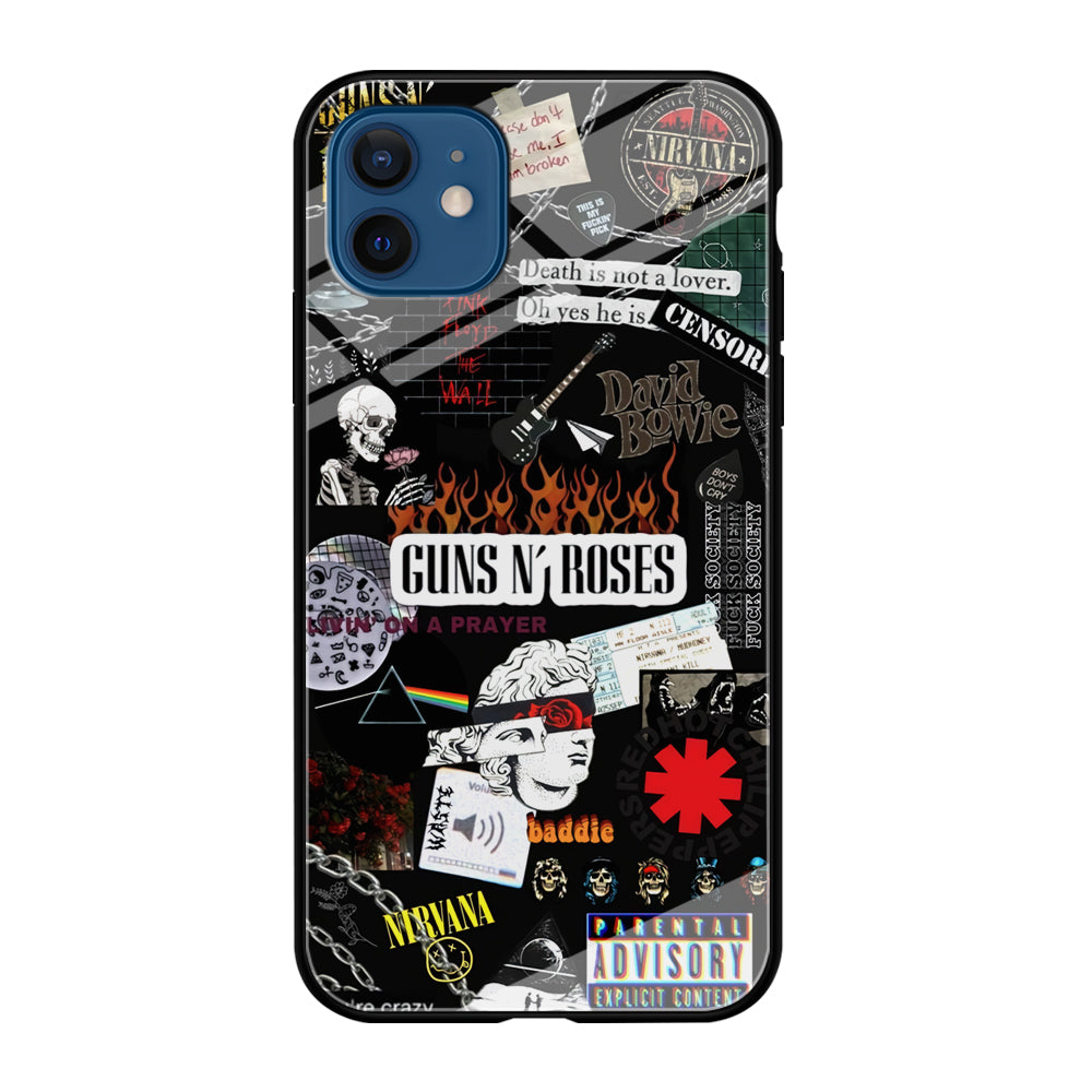 Guns N Roses and Friends Signature iPhone 12 Case