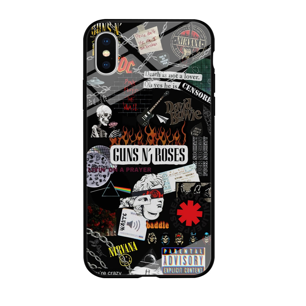 Guns N Roses and Friends Signature iPhone XS MAX Case