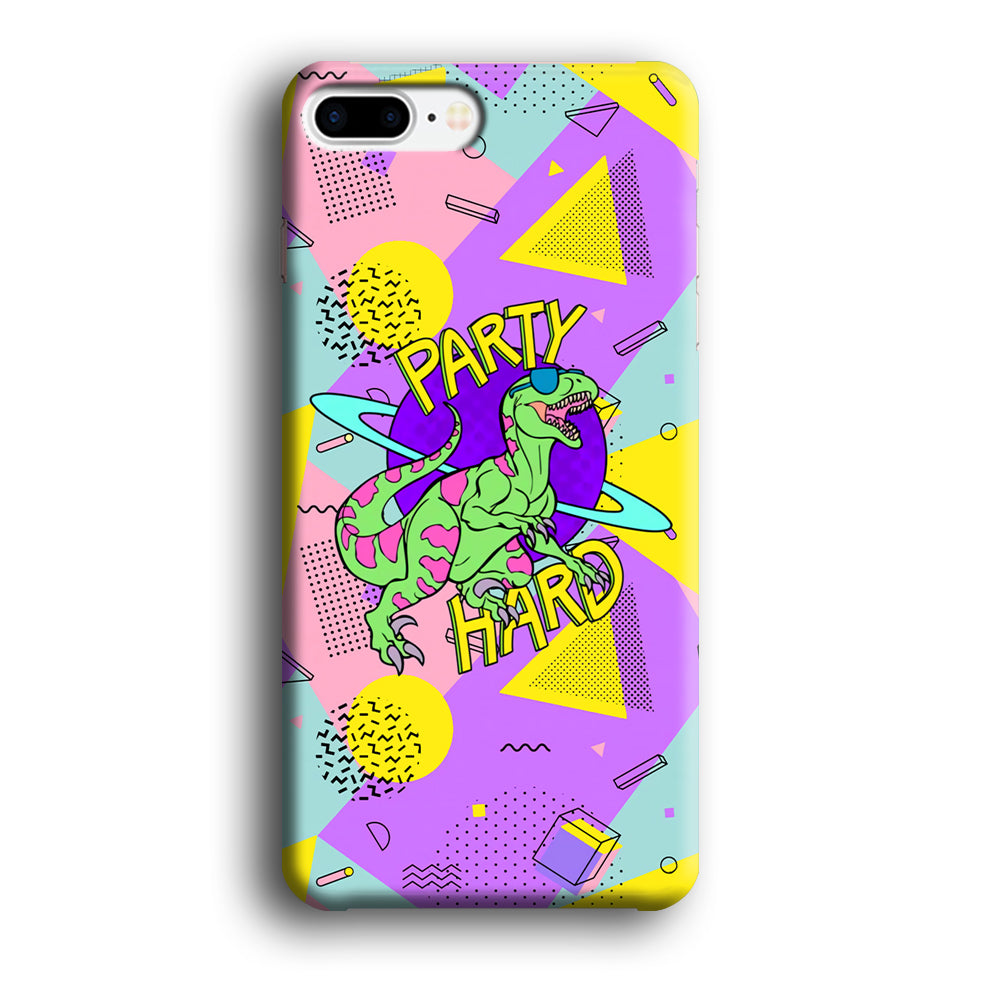 Hard Party with Dinosaur iPhone 7 Plus Case