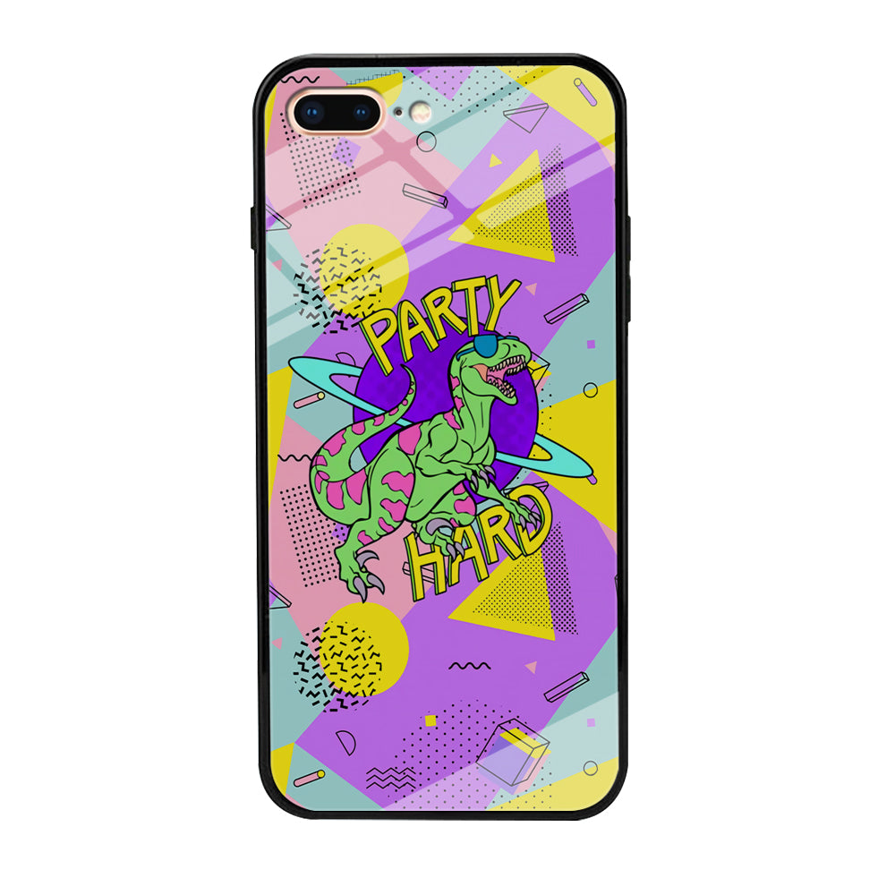 Hard Party with Dinosaur iPhone 7 Plus Case