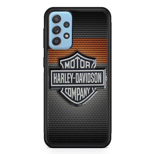 Harley Davidson Grey Samsung Galaxy A52 Case