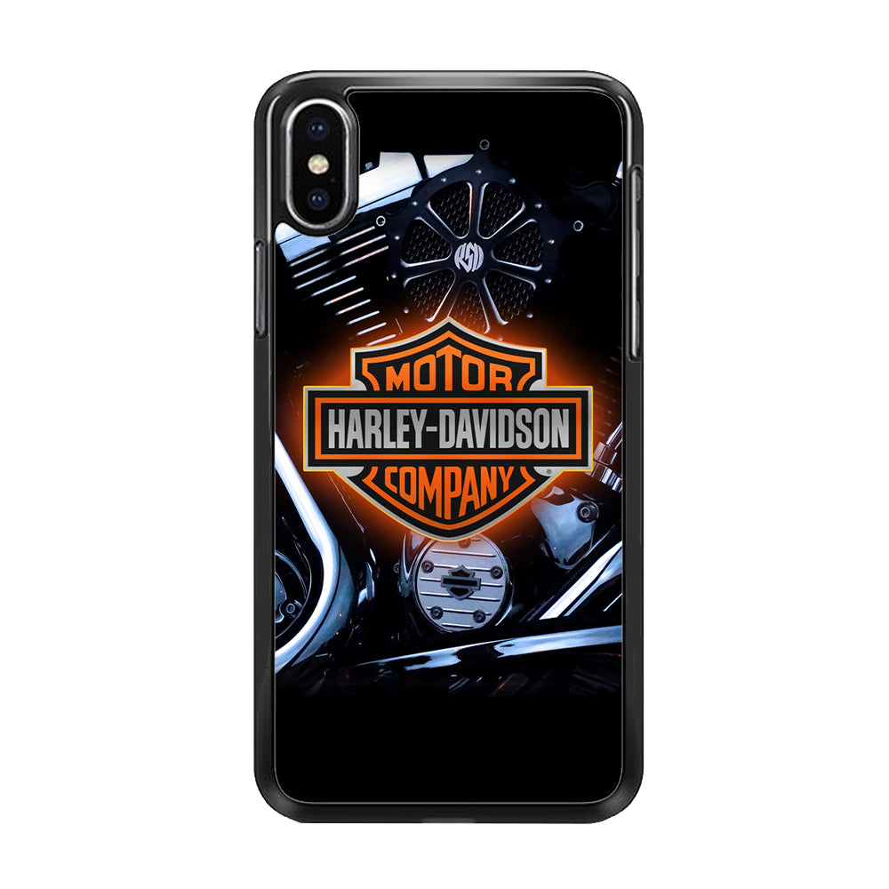 Harley Davidson Light Up The Engine iPhone XS Case