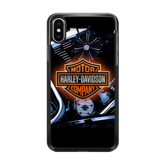 Harley Davidson Light Up The Engine iPhone XS MAX Case