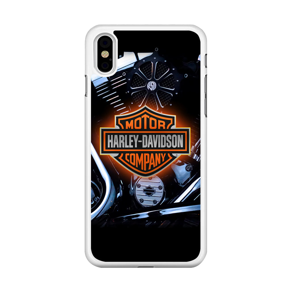 Harley Davidson Light Up The Engine iPhone XS Case