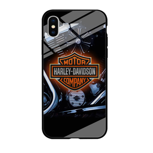 Harley Davidson Light Up The Engine iPhone XS Case