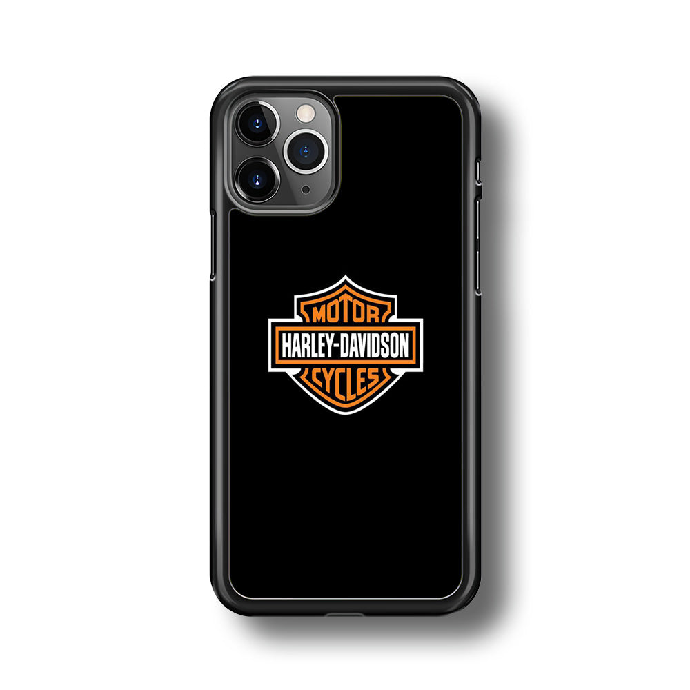 Harley Davidson Logo Black iPhone 11 Pro Case