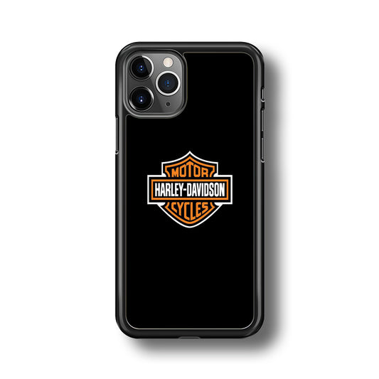 Harley Davidson Logo Black iPhone 11 Pro Max Case