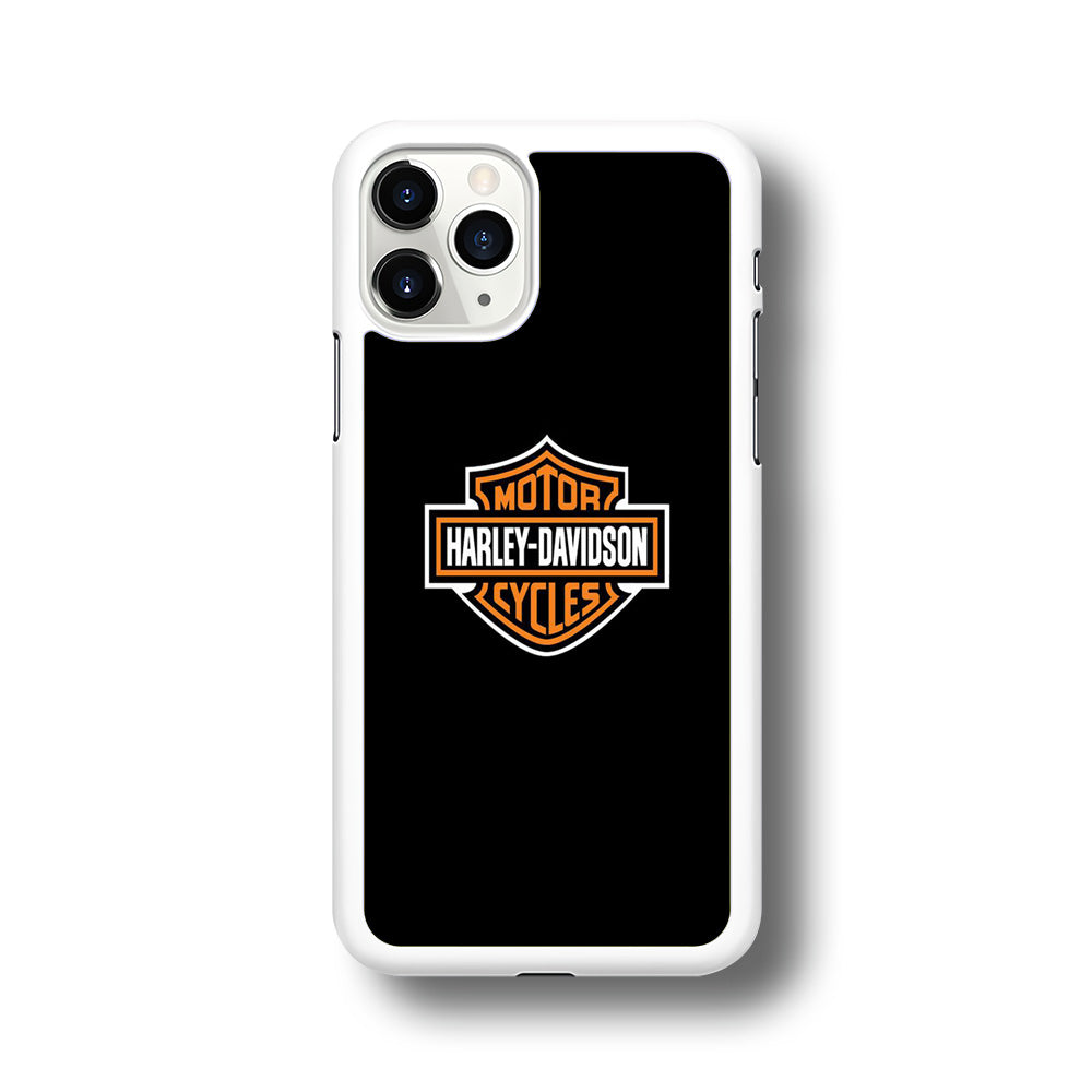 Harley Davidson Logo Black iPhone 11 Pro Case