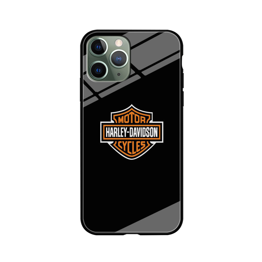 Harley Davidson Logo Black iPhone 11 Pro Case