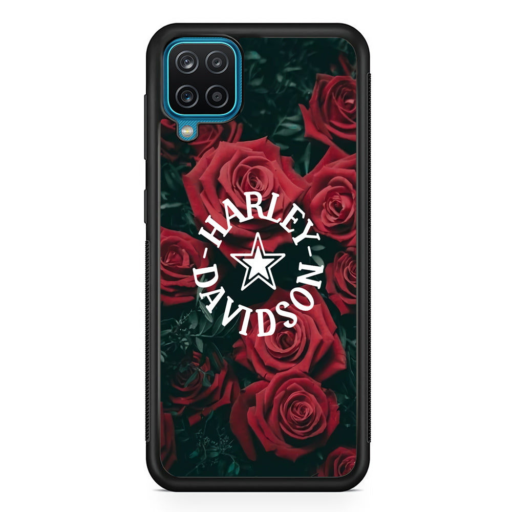 Harley Davidson Rose Views Samsung Galaxy A12 Case