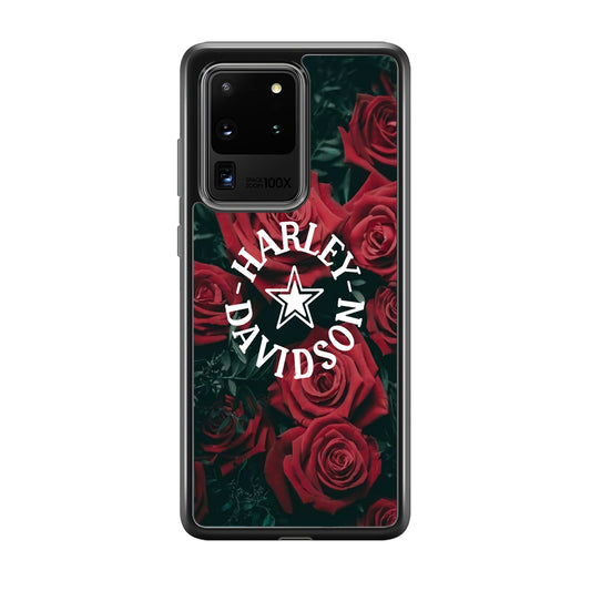 Harley Davidson Rose Views Samsung Galaxy S20 Ultra Case