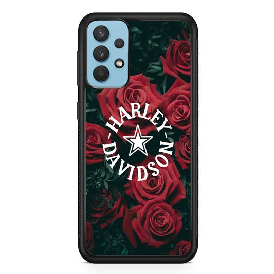 Harley Davidson Rose Views Samsung Galaxy A32 Case