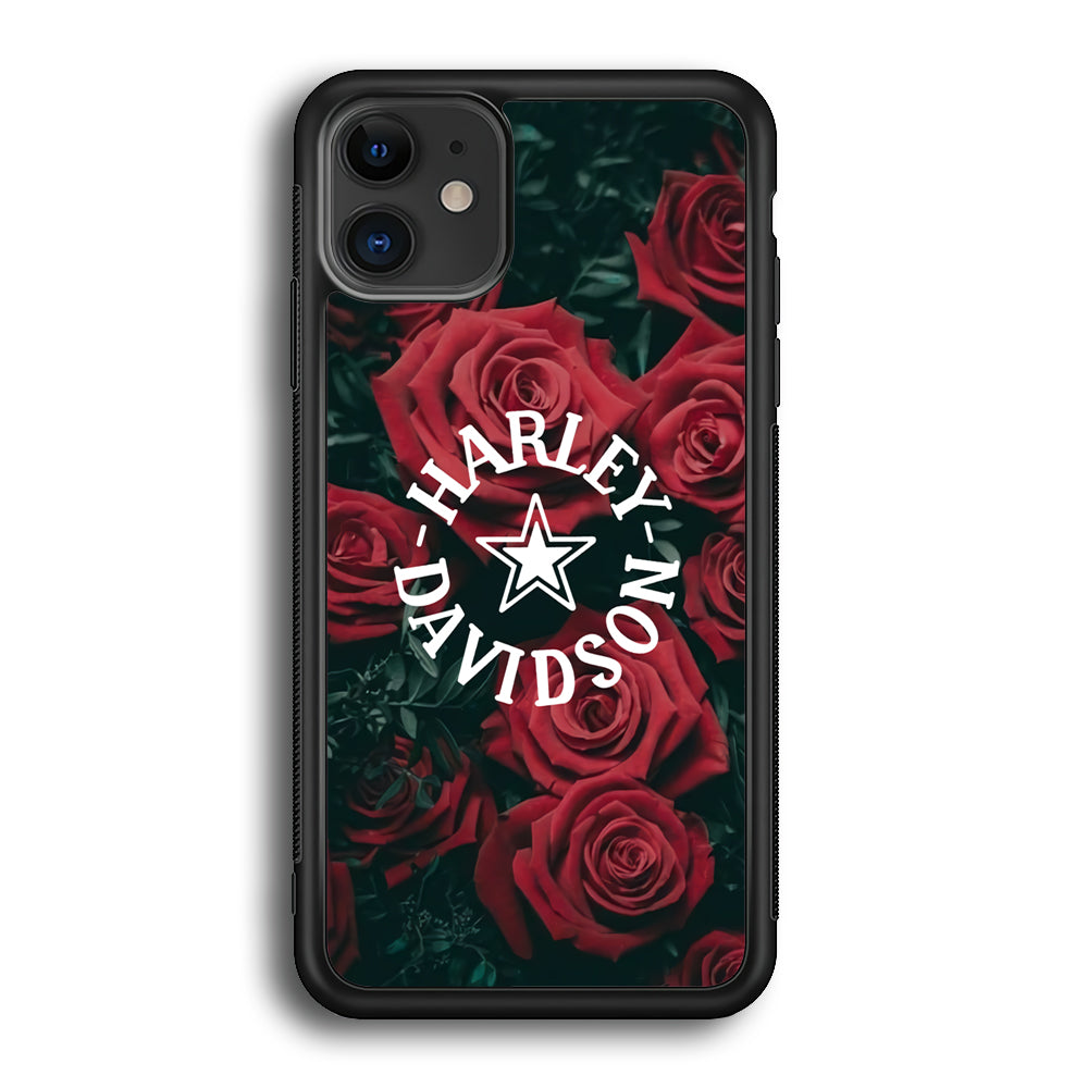 Harley Davidson Rose Views iPhone 12 Case