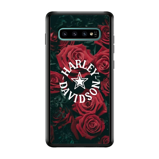 Harley Davidson Rose Views Samsung Galaxy S10 Plus Case