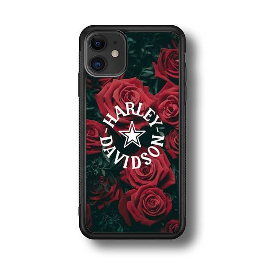 Harley Davidson Rose Views iPhone 11 Case